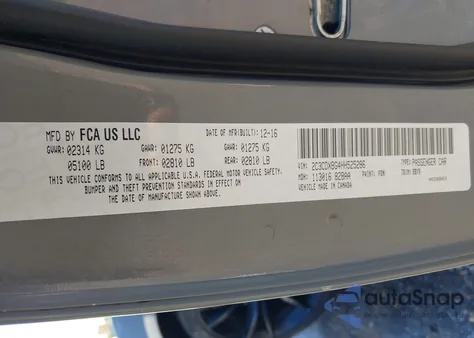 2017 Dodge Charger Se Rwd z USA, uszkodzony, nr VIN 2C3CDXBG4HH525286